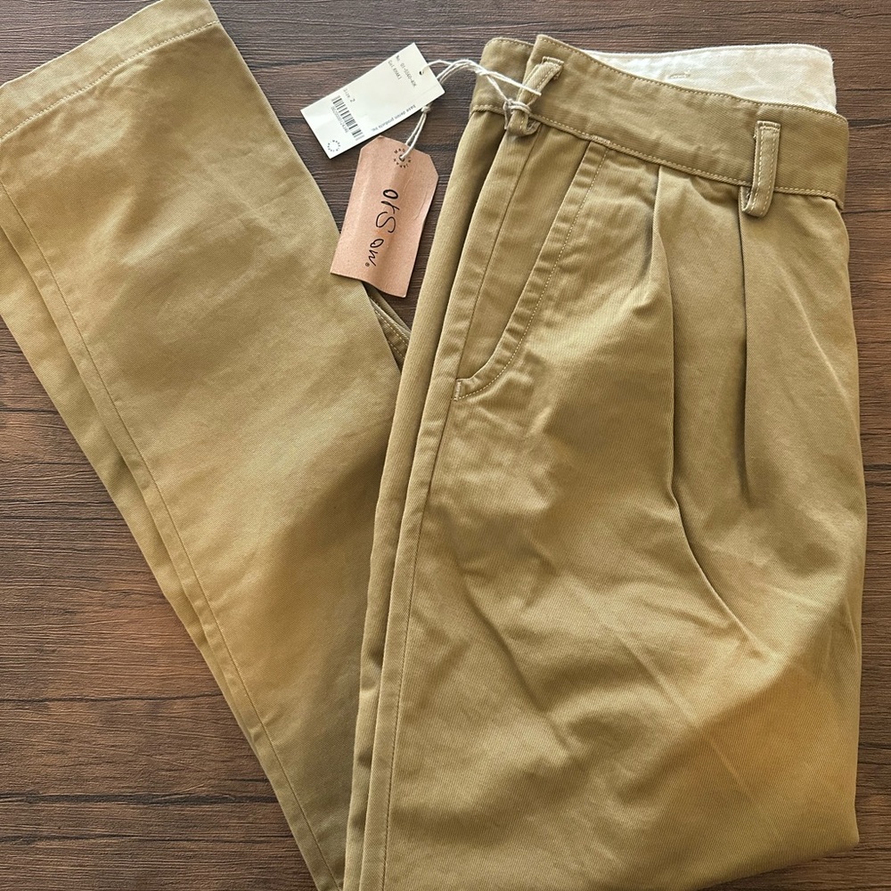 NWT OrSlow Made in Japan “Billy Jean” Khaki Size “2” 30”x28”